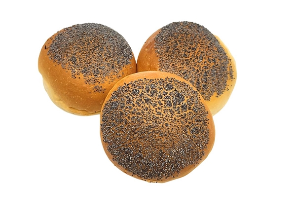 Witte Bolletjes met Maanzaadjes